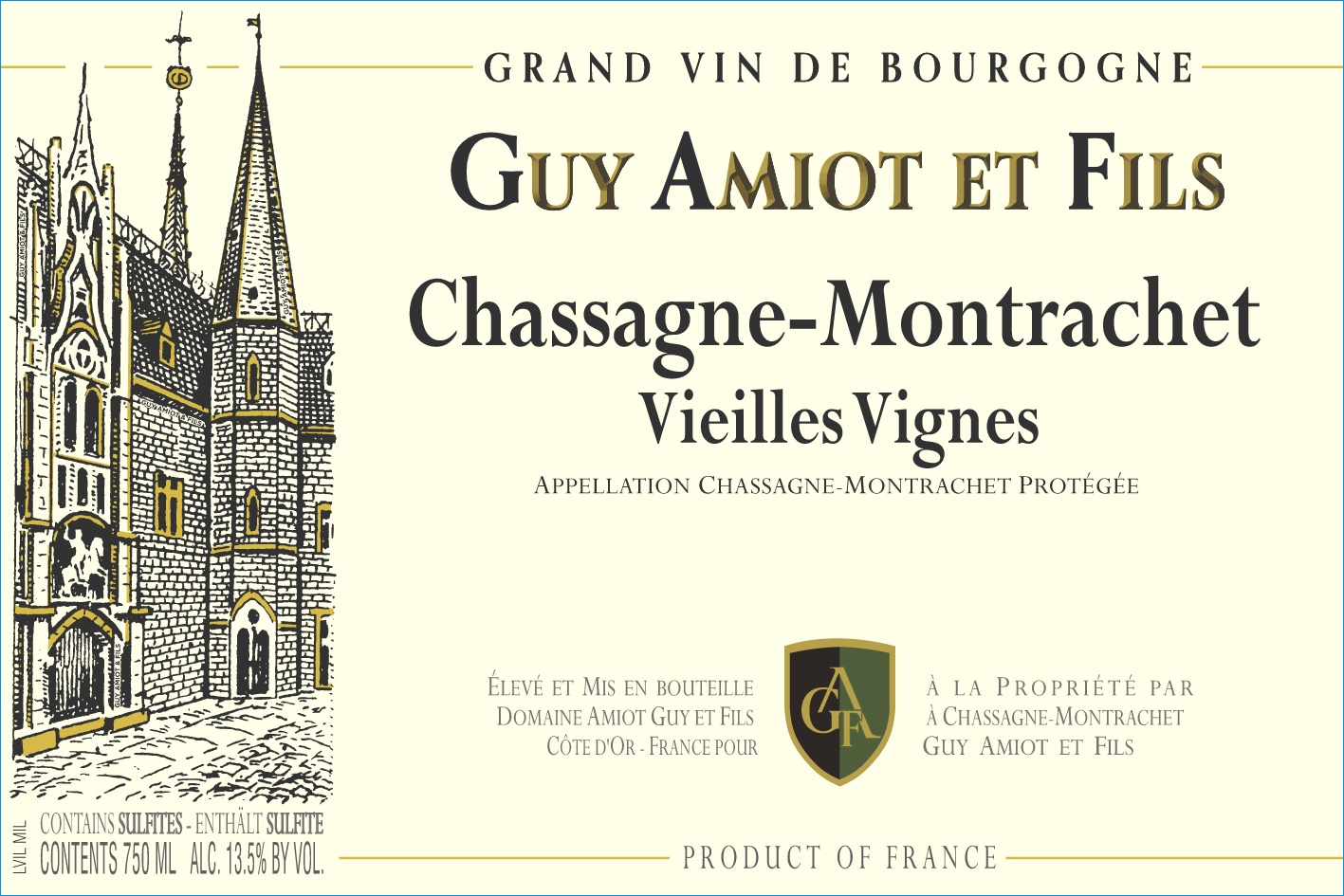 Michael Corso Selections - Domaine Guy Amiot et Fils - Chassagne